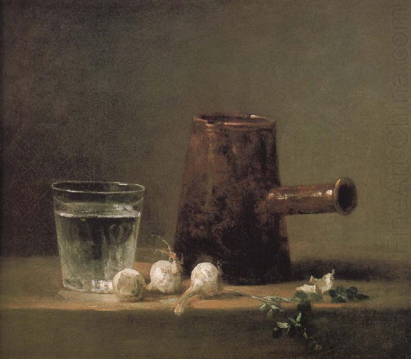 Water glass coffee pot, Jean Baptiste Simeon Chardin